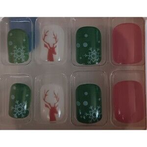 Nail Sets New 24 Piece Nails Artificial Professional textured art